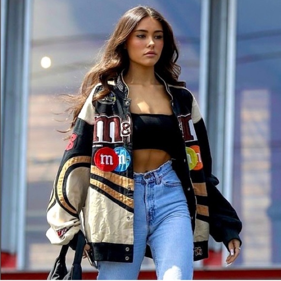 RARE 1:1 M&M Nascar Madison Beer Racing Jacket - Picture 4 of 13